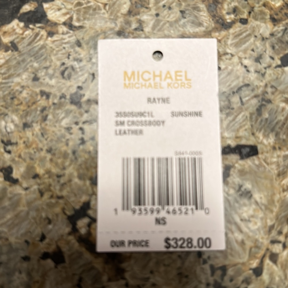 NWT Michael Kors Rayne Sunshine Crossbody - Picture 3 of 16